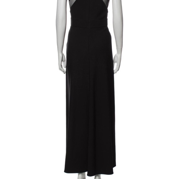 TOM FORD BLACK SILK LONG DRESS MEDIUM US 8 IT 44 - Picture 3 of 3